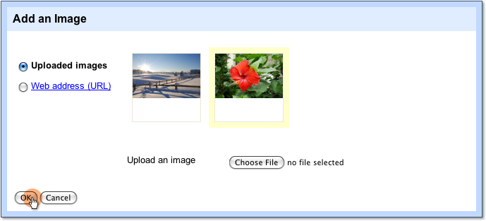 add image