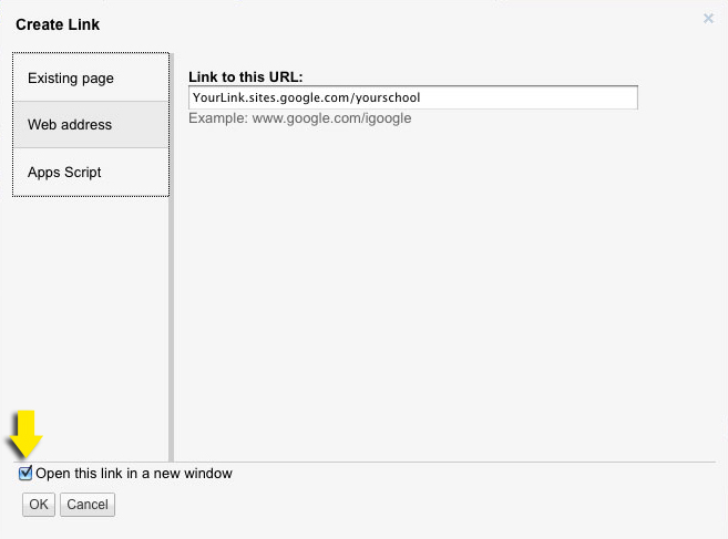 Open in new window and click ok