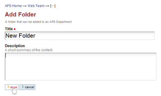 add folder save
